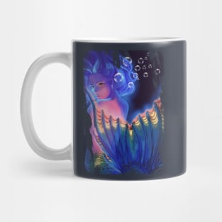 Neon Mermaid Mug